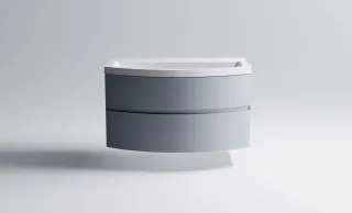 Тумба с раковиной Astra-Form Венеция 2.0 03100004ncss3005-r80b+04010022 80 см голубой матовый